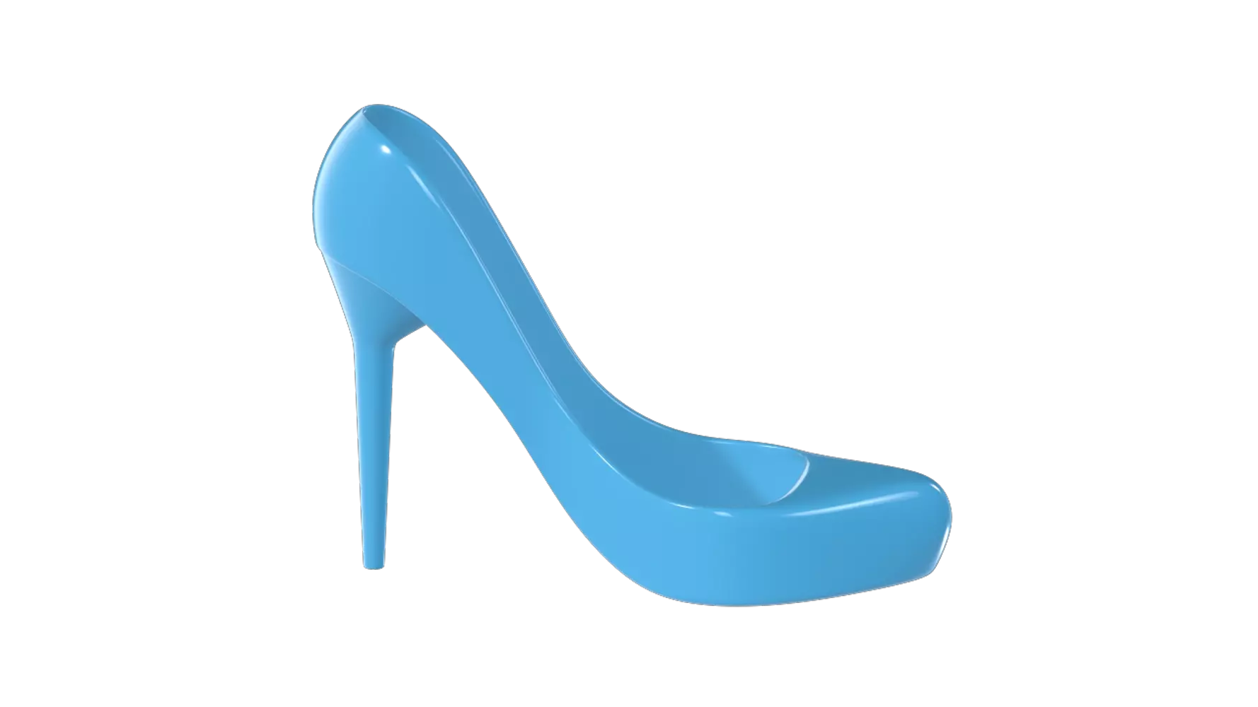 High Heel Shoe 3D Graphic