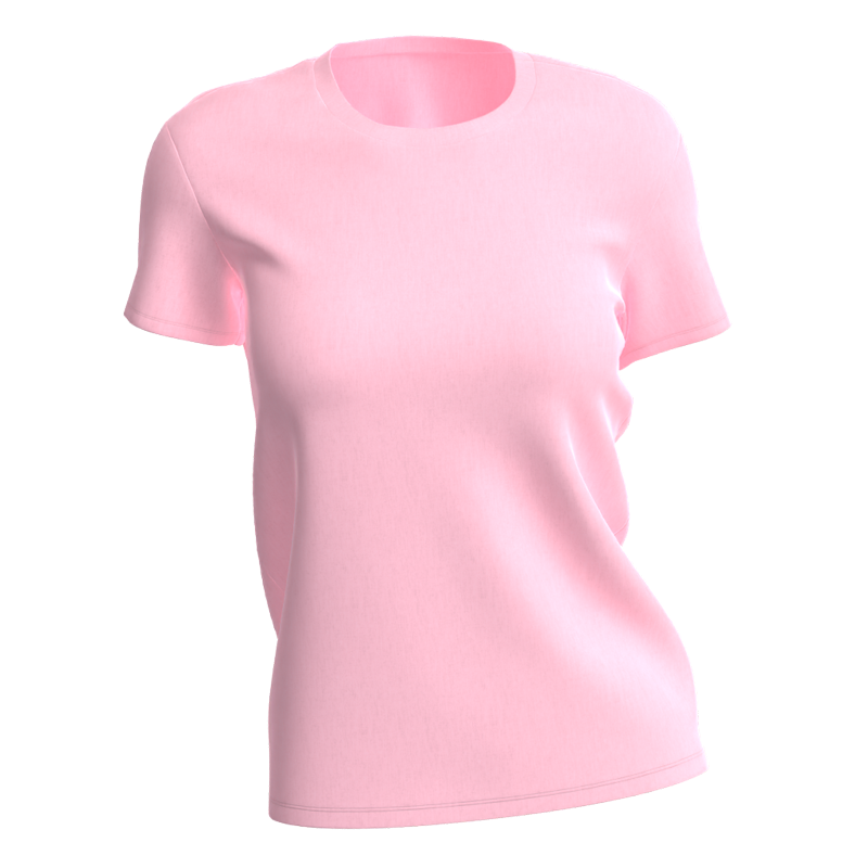 Women Tshirt 3D Mockup 3D Graphic