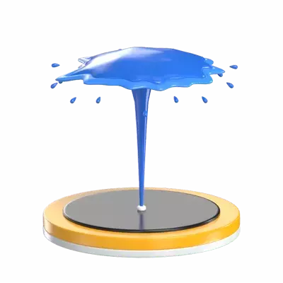 Splash Pad 3D Graphic