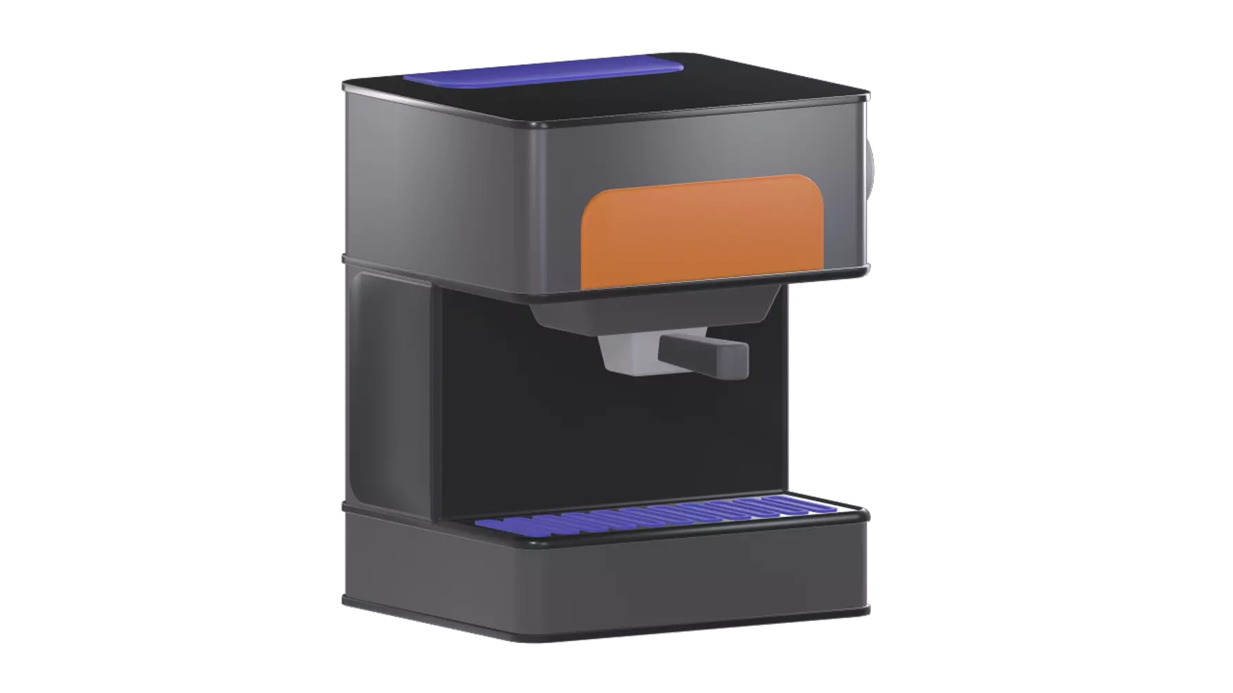 Coffe Machine 3D Graphic