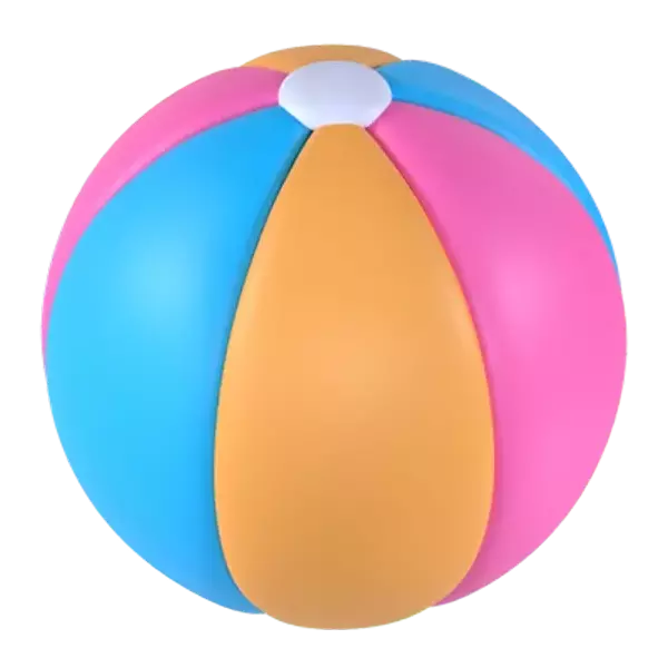 Baby Ball 3D Graphic