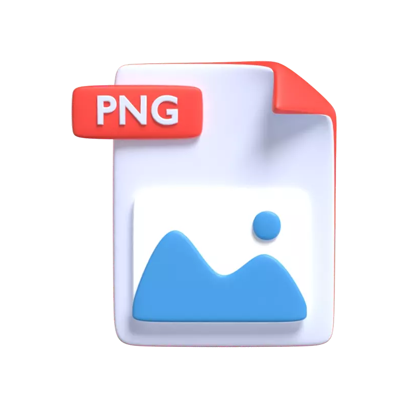 PNG-Dateiformat 3D-Modell-Design-Software