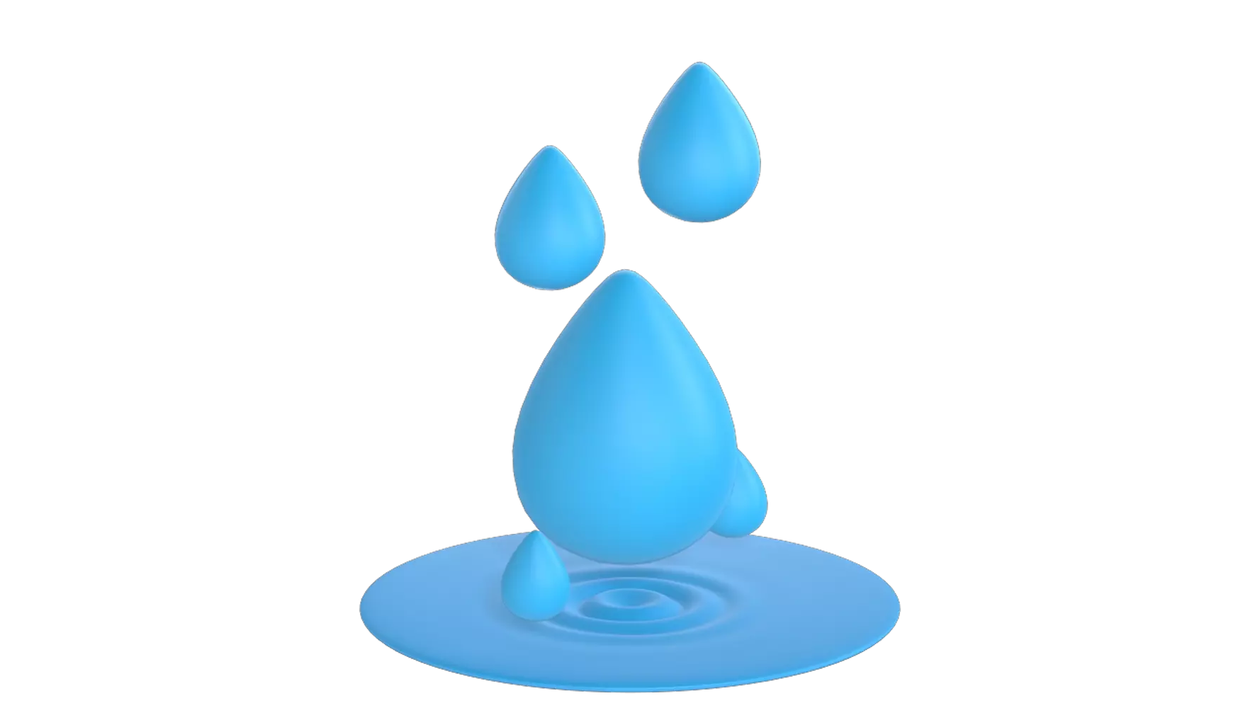 Water 3D Graphic
