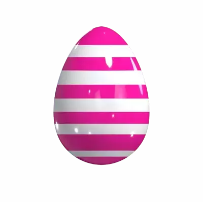 Egg Candy 3D Graphic