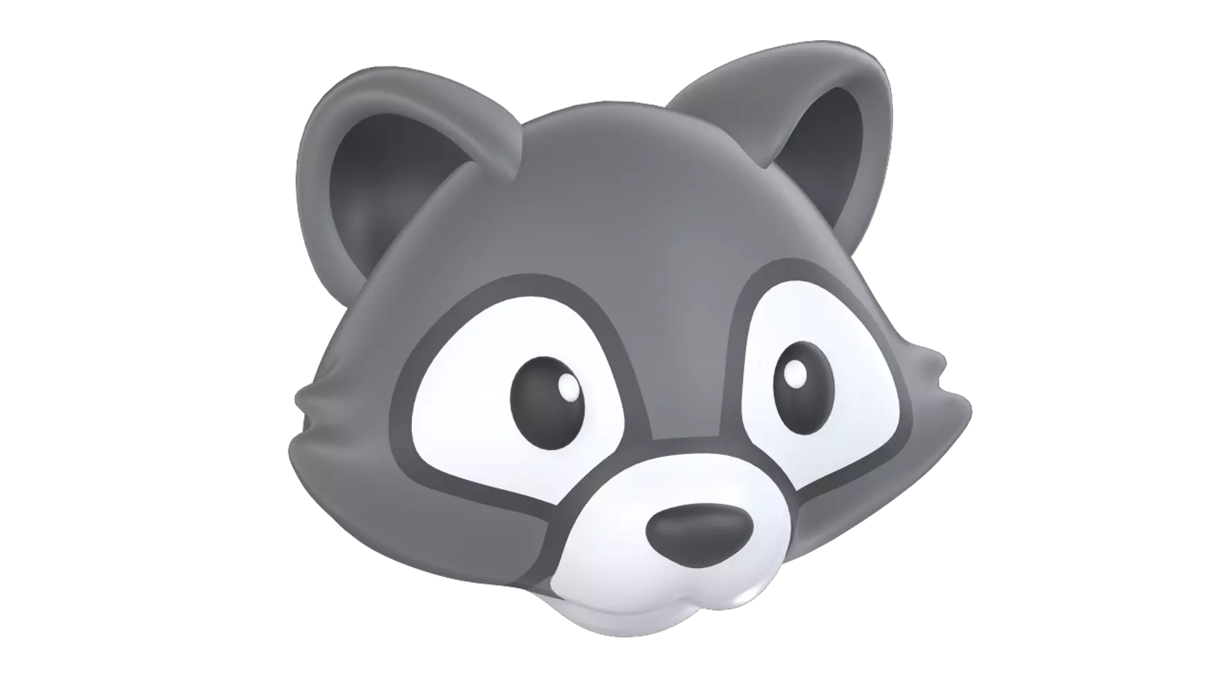 Raccoon 3D Graphic