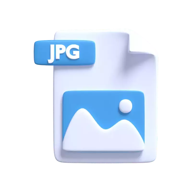 JPG File Format 3D Model Design Software 3D Graphic