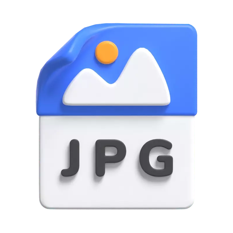 Jpg File 3D Graphic