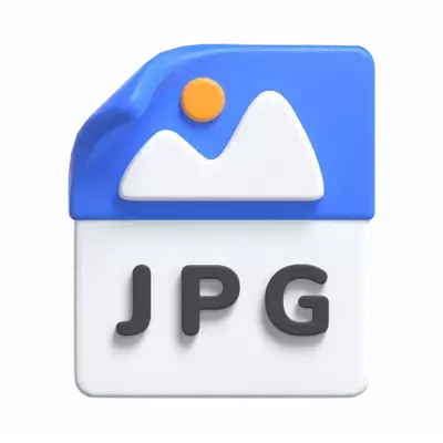 Jpg File 3D Graphic