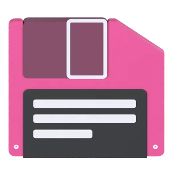 Floppy Disk 3D Graphic