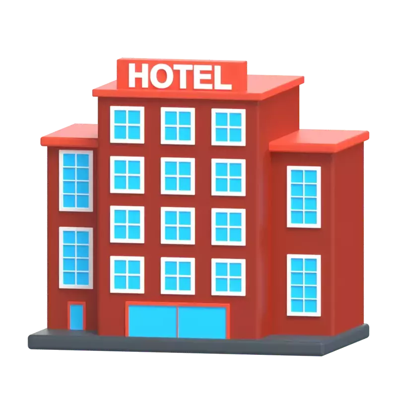 Hotel 3d model--f10540f5-8a4c-4666-89c6-63df3405f1f4