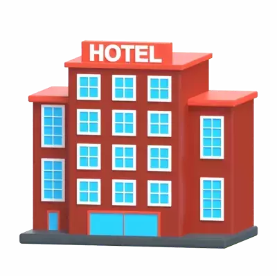 hotel 3D Graphic