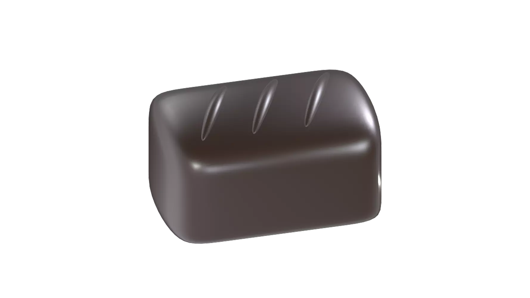 Palito de chocolate 3D Graphic