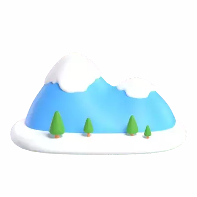 Snow Mountain 3d model--84a51fc7-274a-43ca-927c-a3ca3be055a3