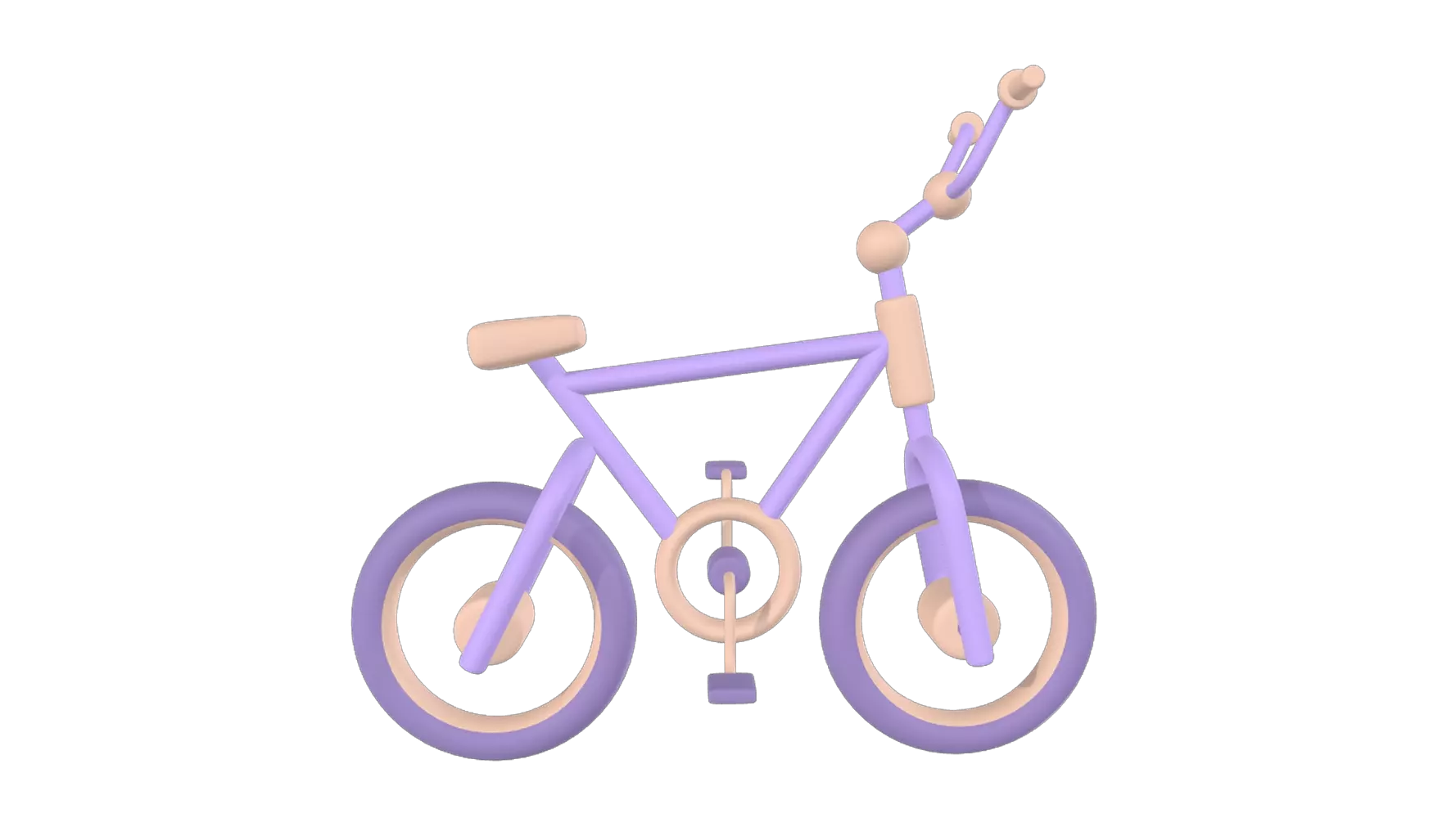 Delivery Bike 3D Graphic