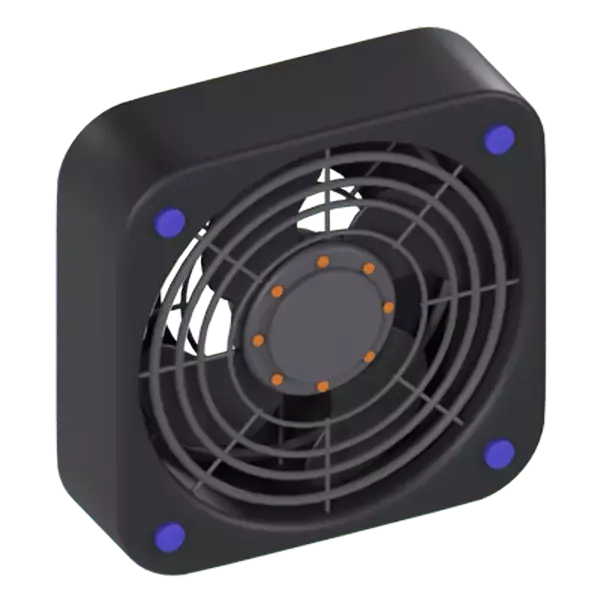 Exhaust Fan 3D Graphic