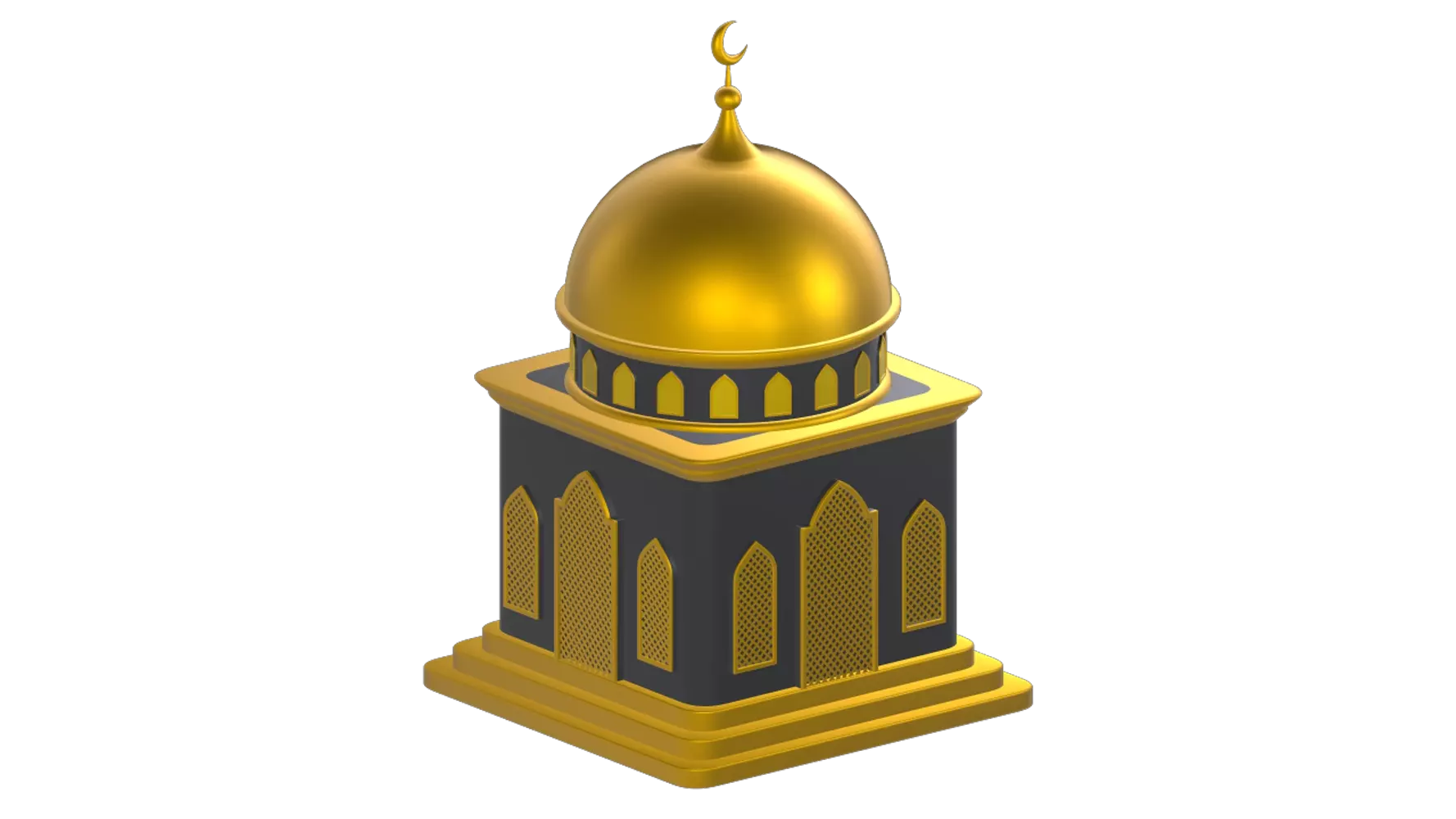 Mosque 3D Graphic