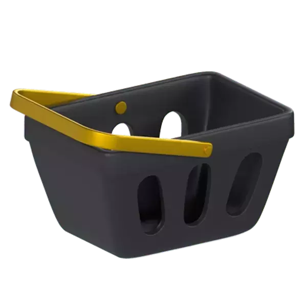 Shopping  Basket 3D Graphic