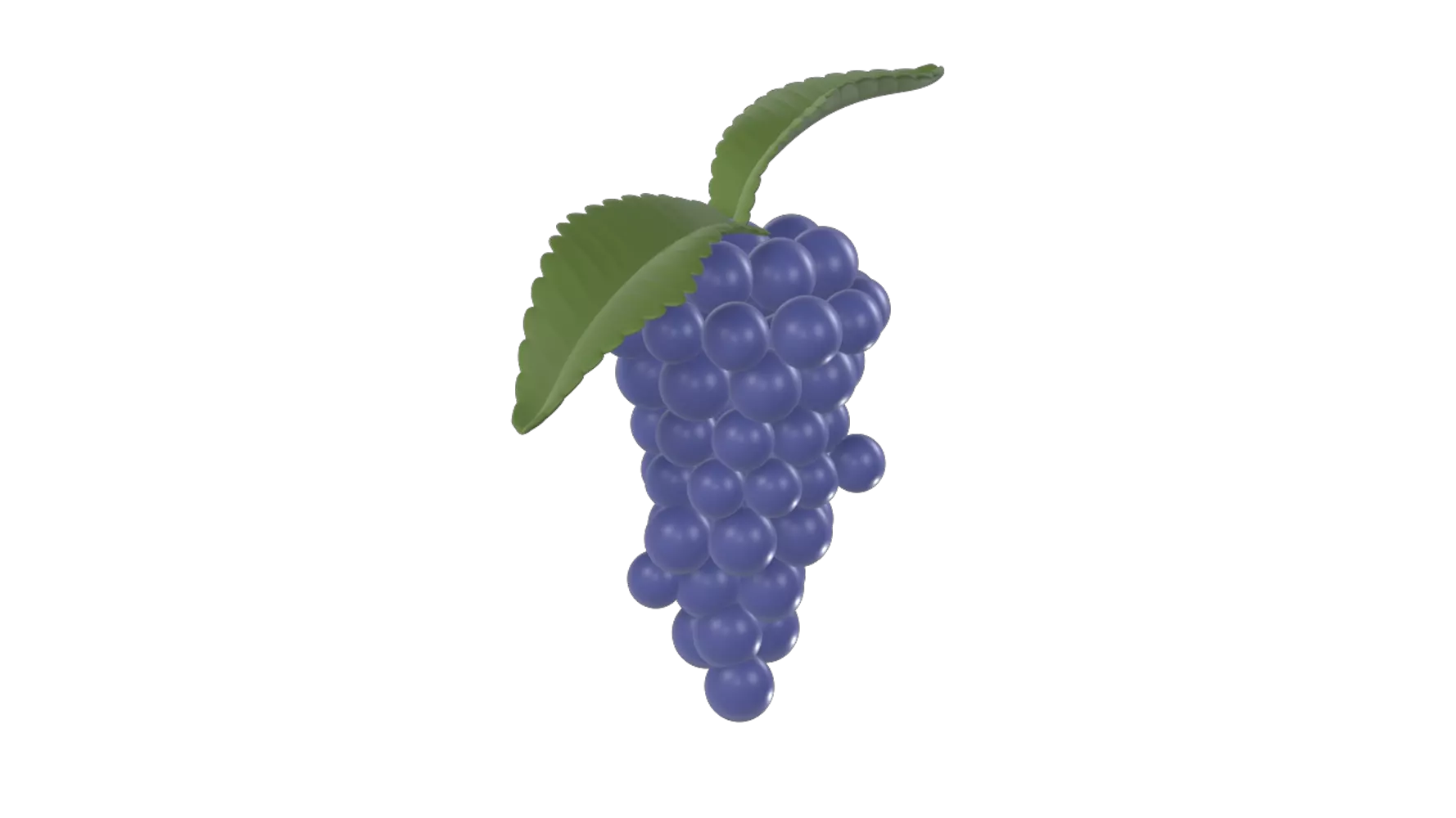 Uvas 3D Graphic