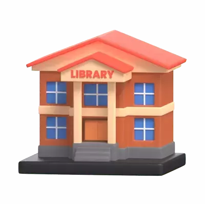 Library 3D Graphic