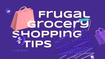 Frugal Grocery Shopping Tips 1 3D Template