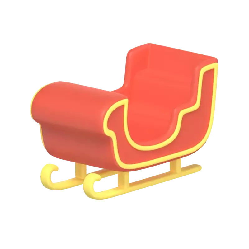 Sled 3D Graphic