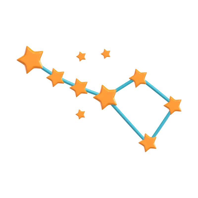 Constellation 3D Graphic