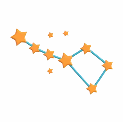Constellation 3D Graphic