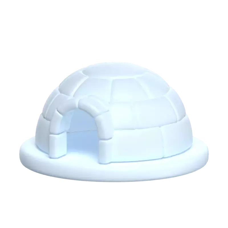 Igloo 3D Graphic