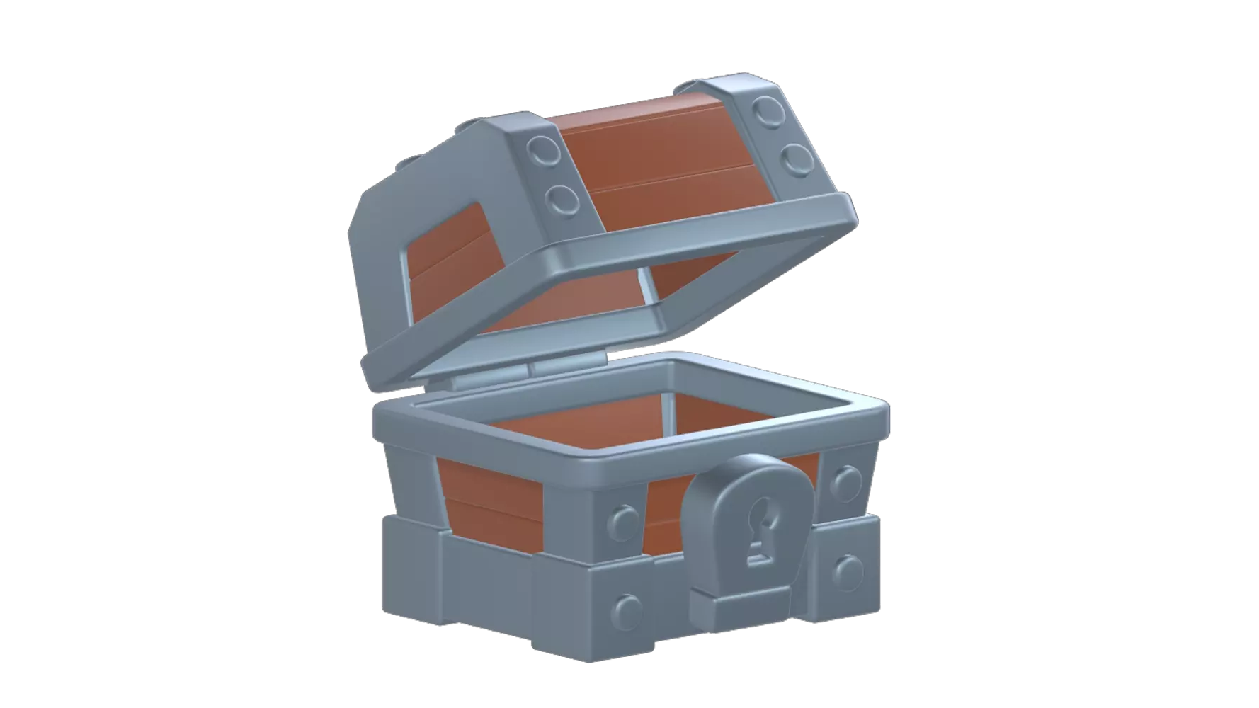 Iron Box 3D Graphic