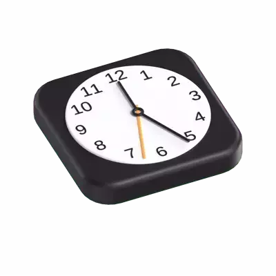 Clock App 3d model--17e6731e-bfc8-4b11-b89b-4577216ebf65