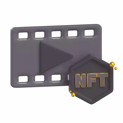 NFT Video 3D Graphic