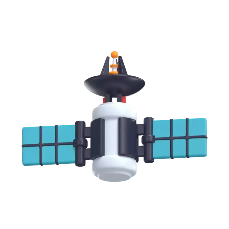 Space Probe 3D Graphic