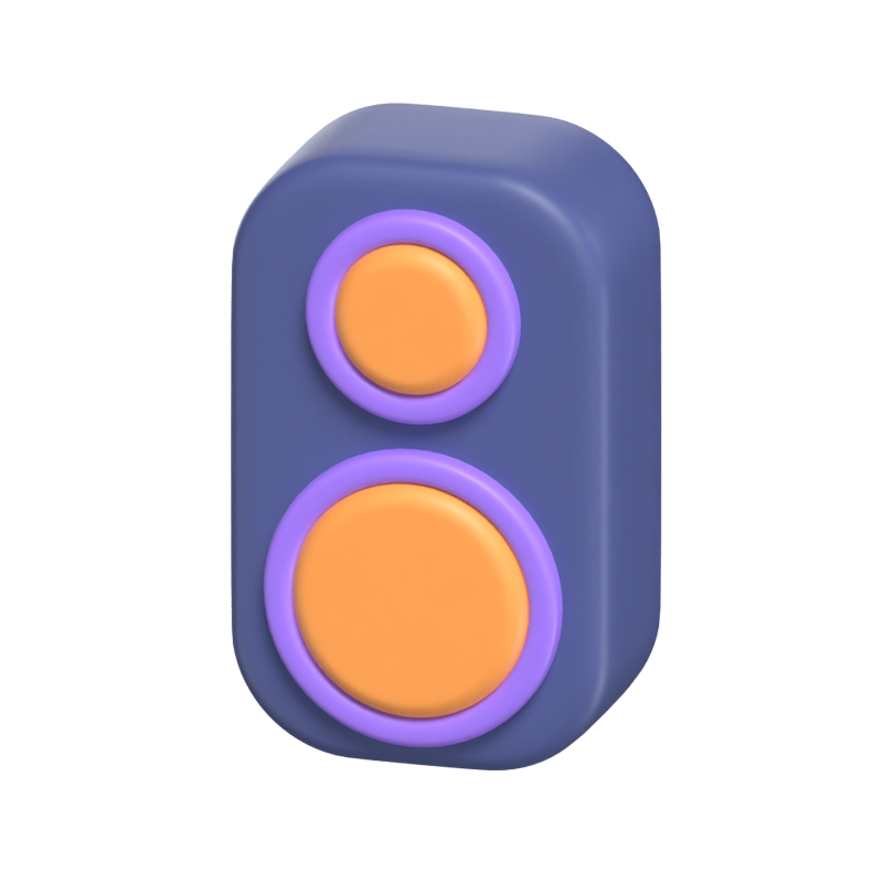 Speaker 3D Icon Model 3D Graphic
