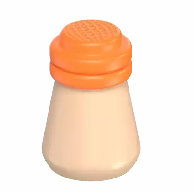 Pepper Bottle 3D Graphic