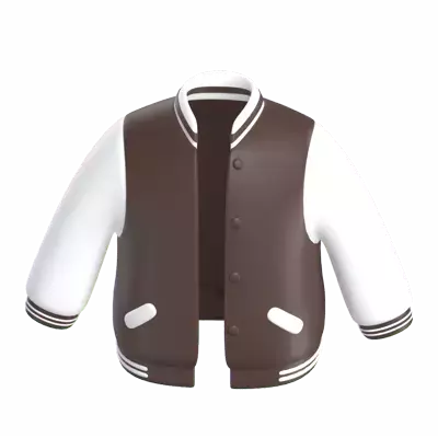 Varsity Jacket 3D Graphic