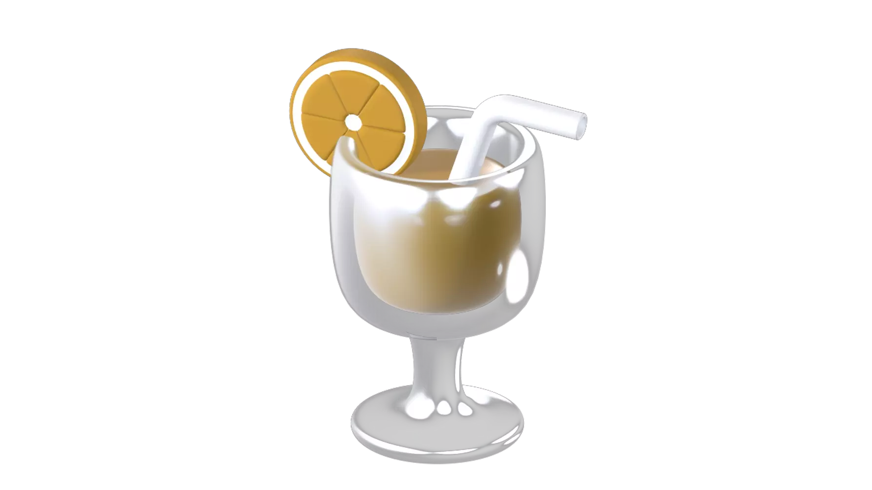 Fresh Drink 3D Graphic