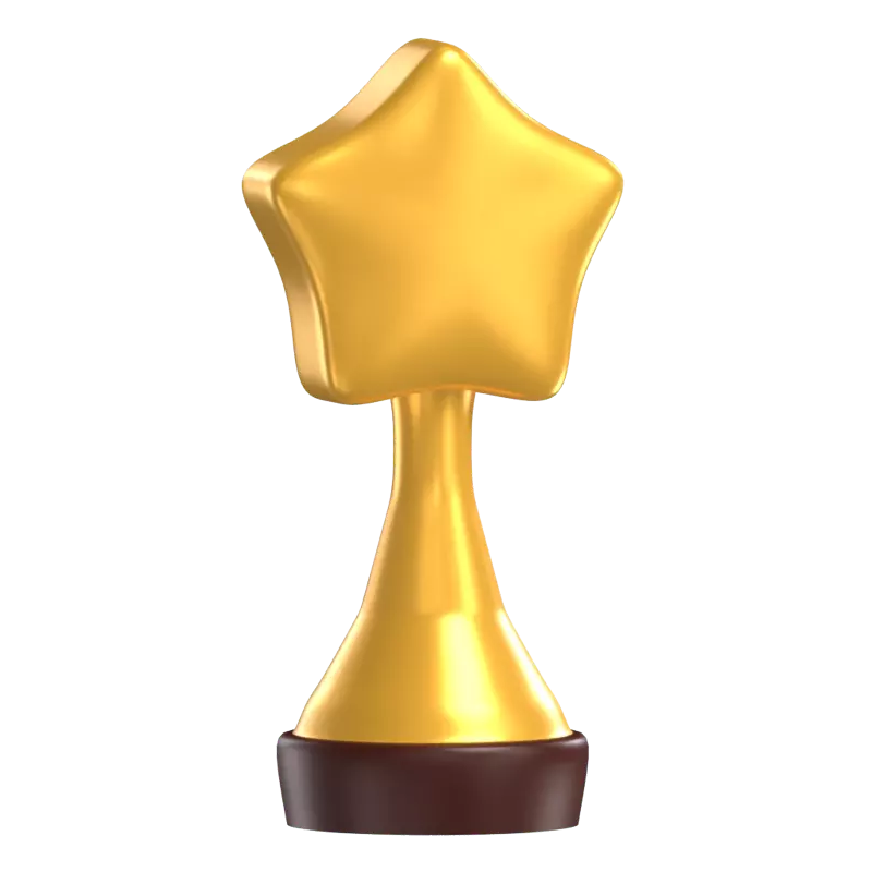 Film Award 3D Graphic