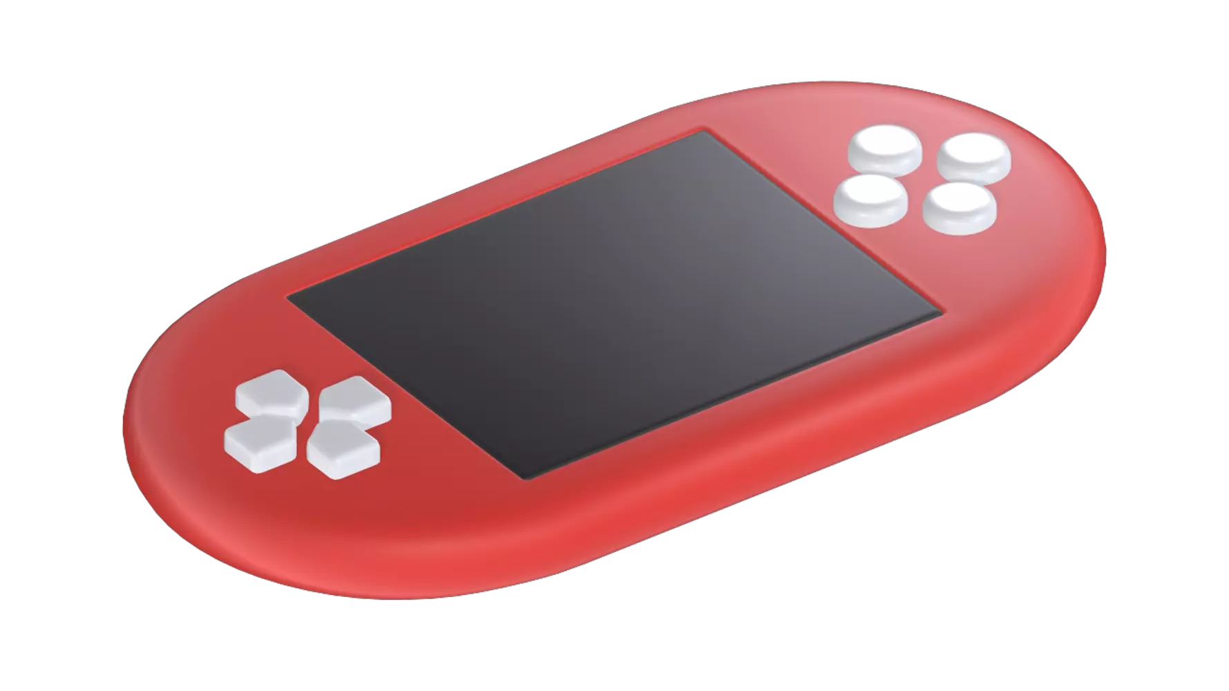 Handheld Console 3D Graphic