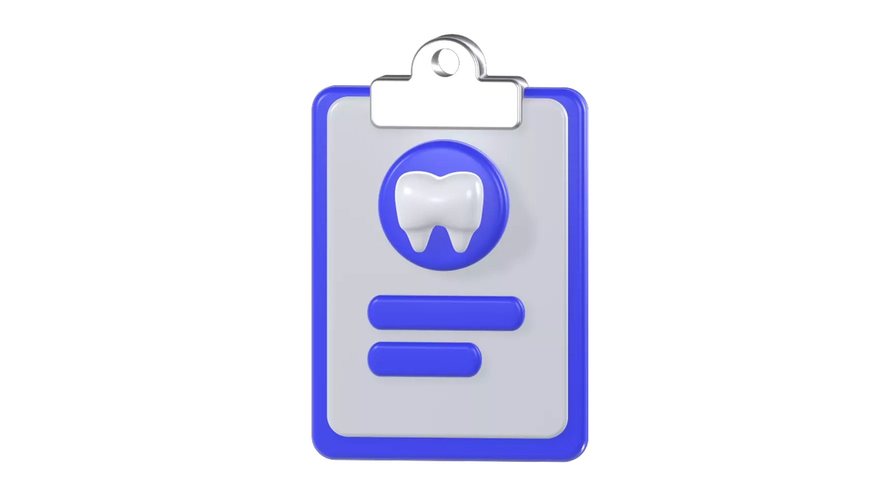 Dental Report 3D Graphic