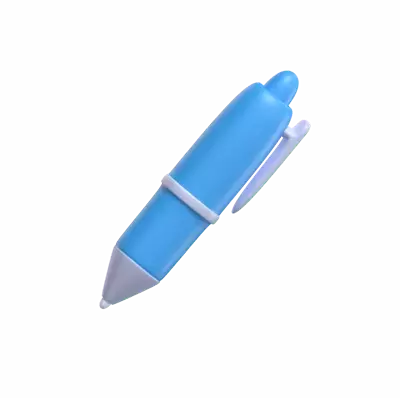 Ballpoint Pen 3D Model For Writing And Design 3D Graphic