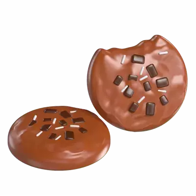Cookies 3D Graphic