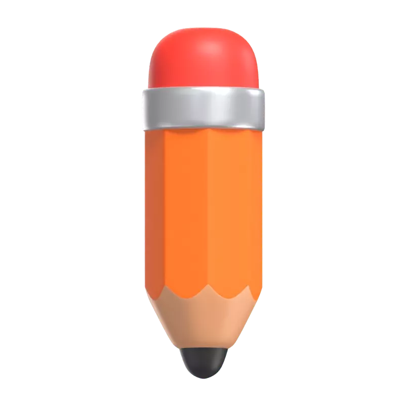 Pencil 3D Graphic