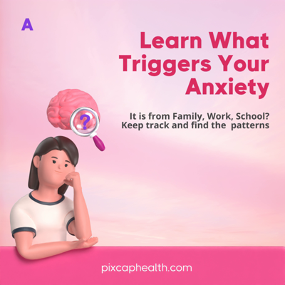 Tips For Anxiety 2 3D Template