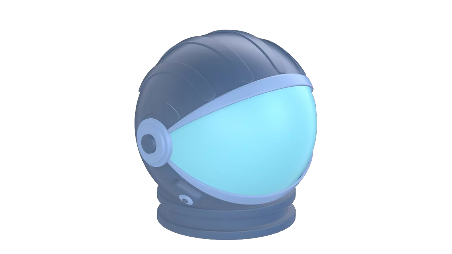 casco de astronauta 3D Graphic