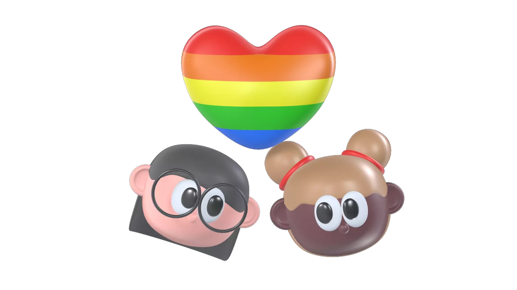 Lesbian Love 3D Graphic