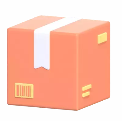 Box Package 3D Graphic
