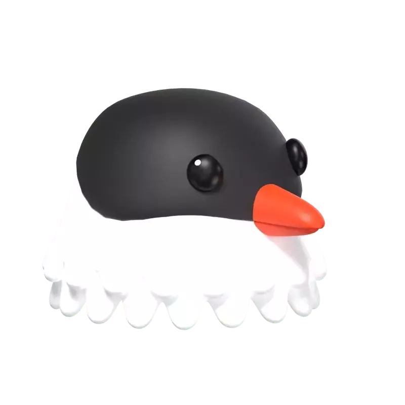 Arctic Tern 3D Graphic