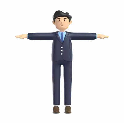 Business Man 3D Graphic