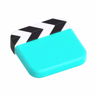 Videos App 3D Graphic