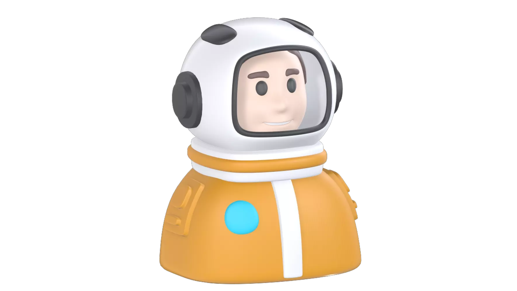 Astronaut 3D Graphic
